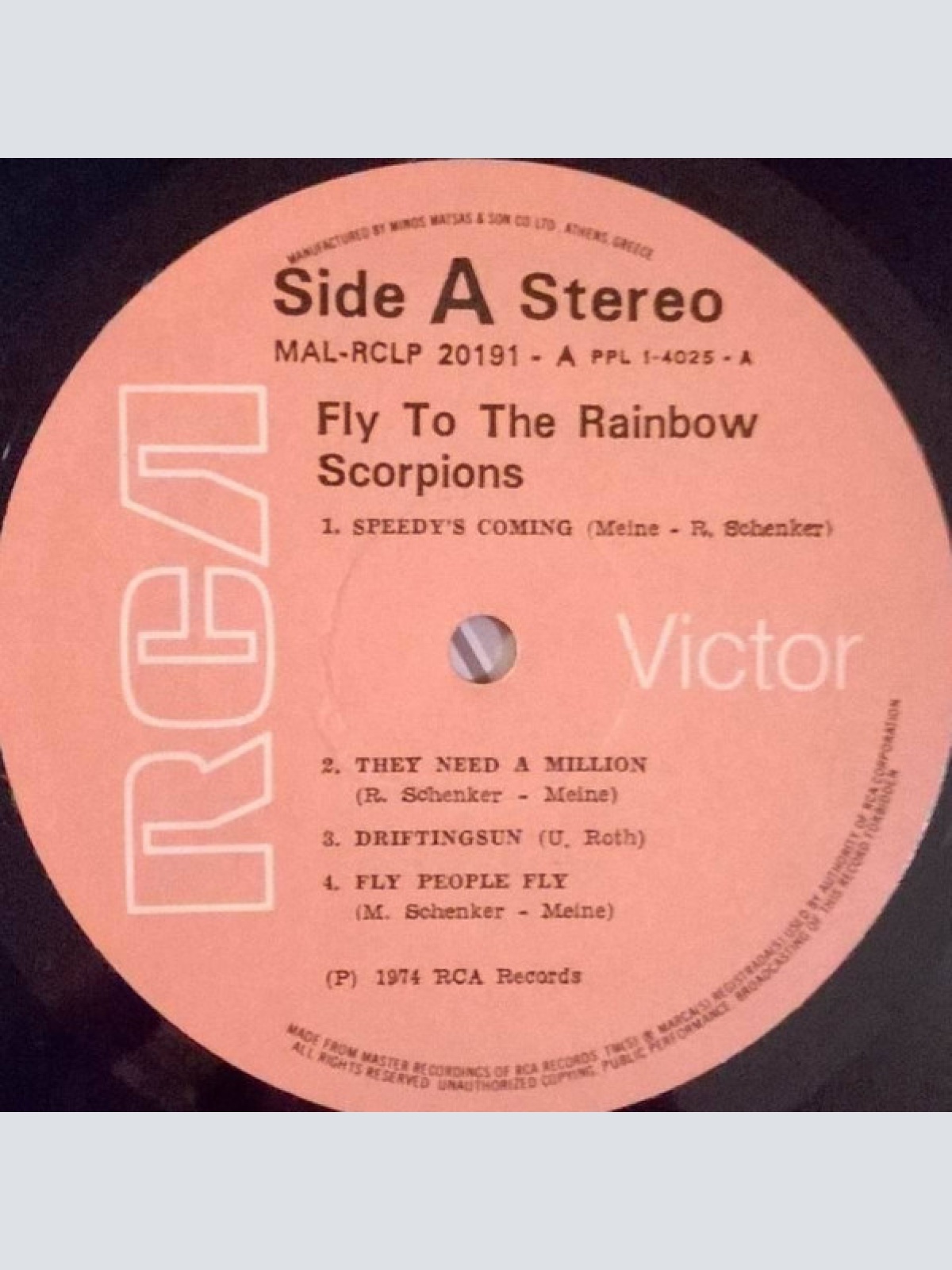 Vinyl / Scorpions - Fly To The Rainbow