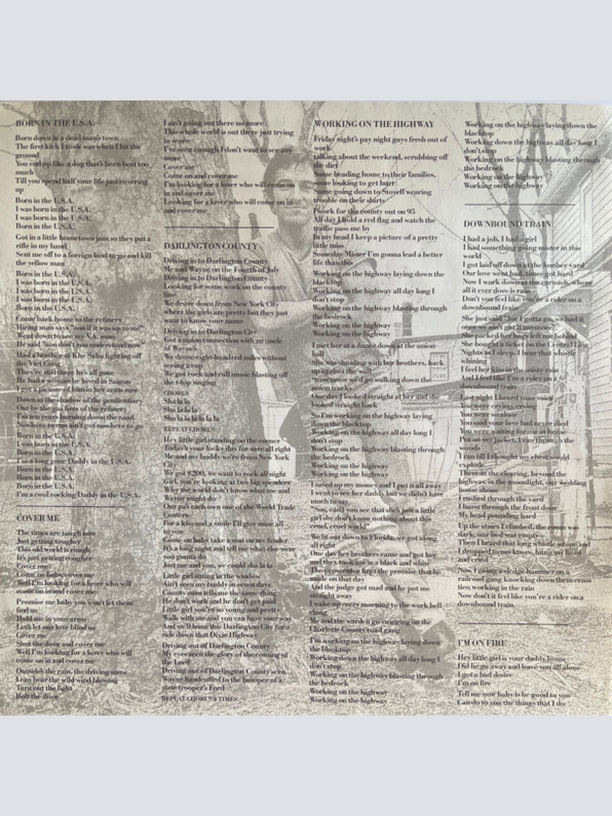 Vinyl / Bruce Springsteen - Born In The U.S.A.