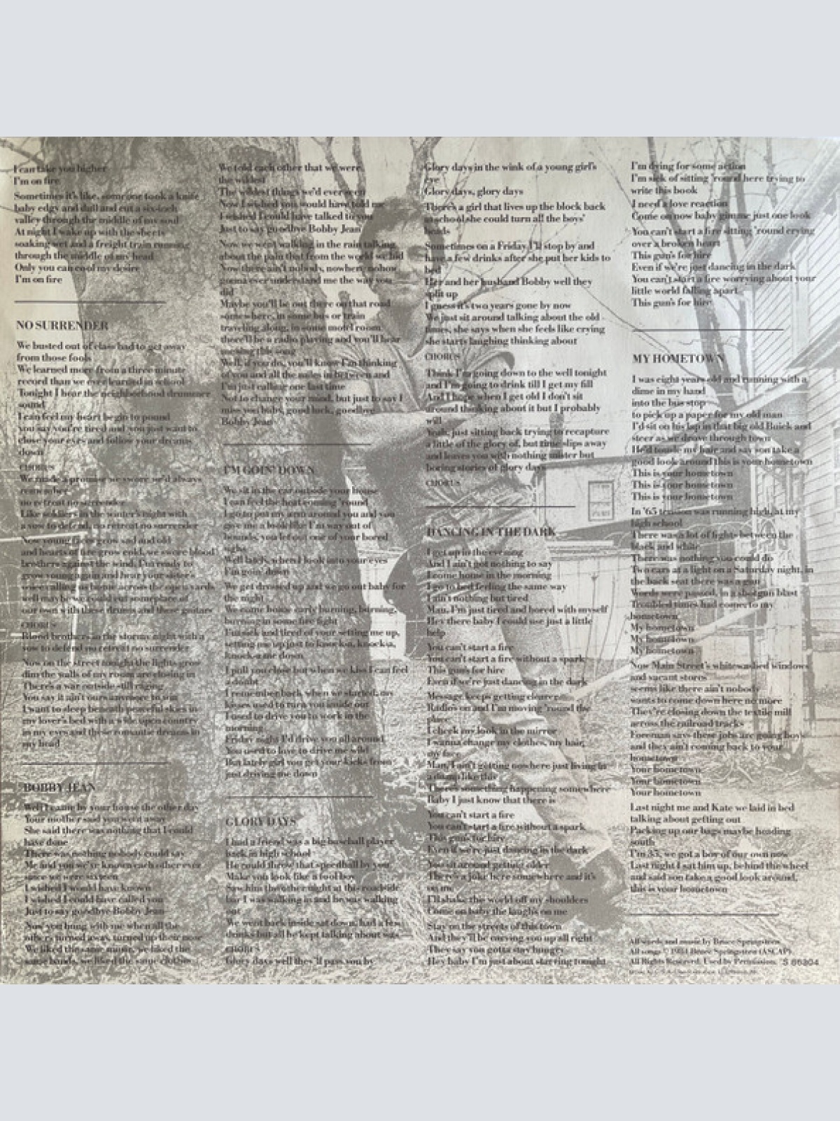 Vinyl / Bruce Springsteen - Born In The U.S.A.