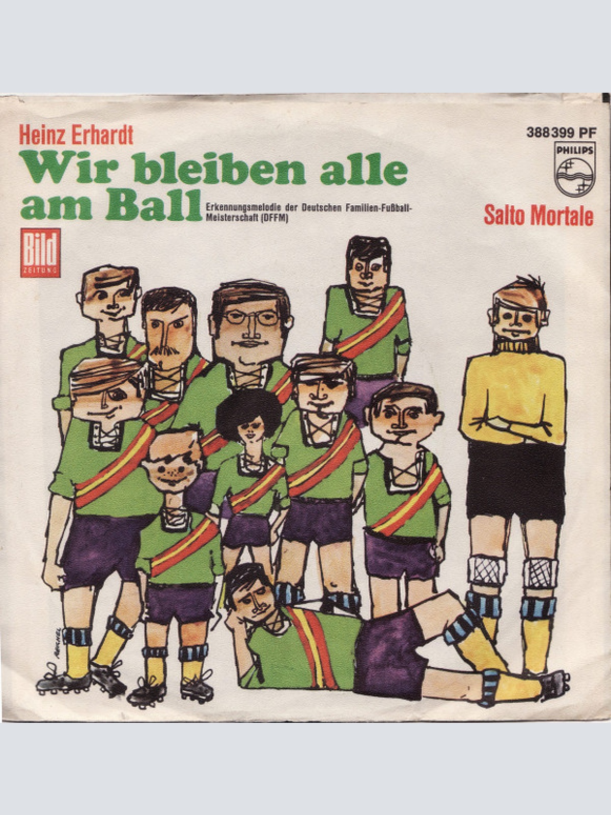 Vinyl / Heinz Erhardt, Orchester Gert Wilden* - Wir Bleiben Alle Am Ball / Salto Mortale