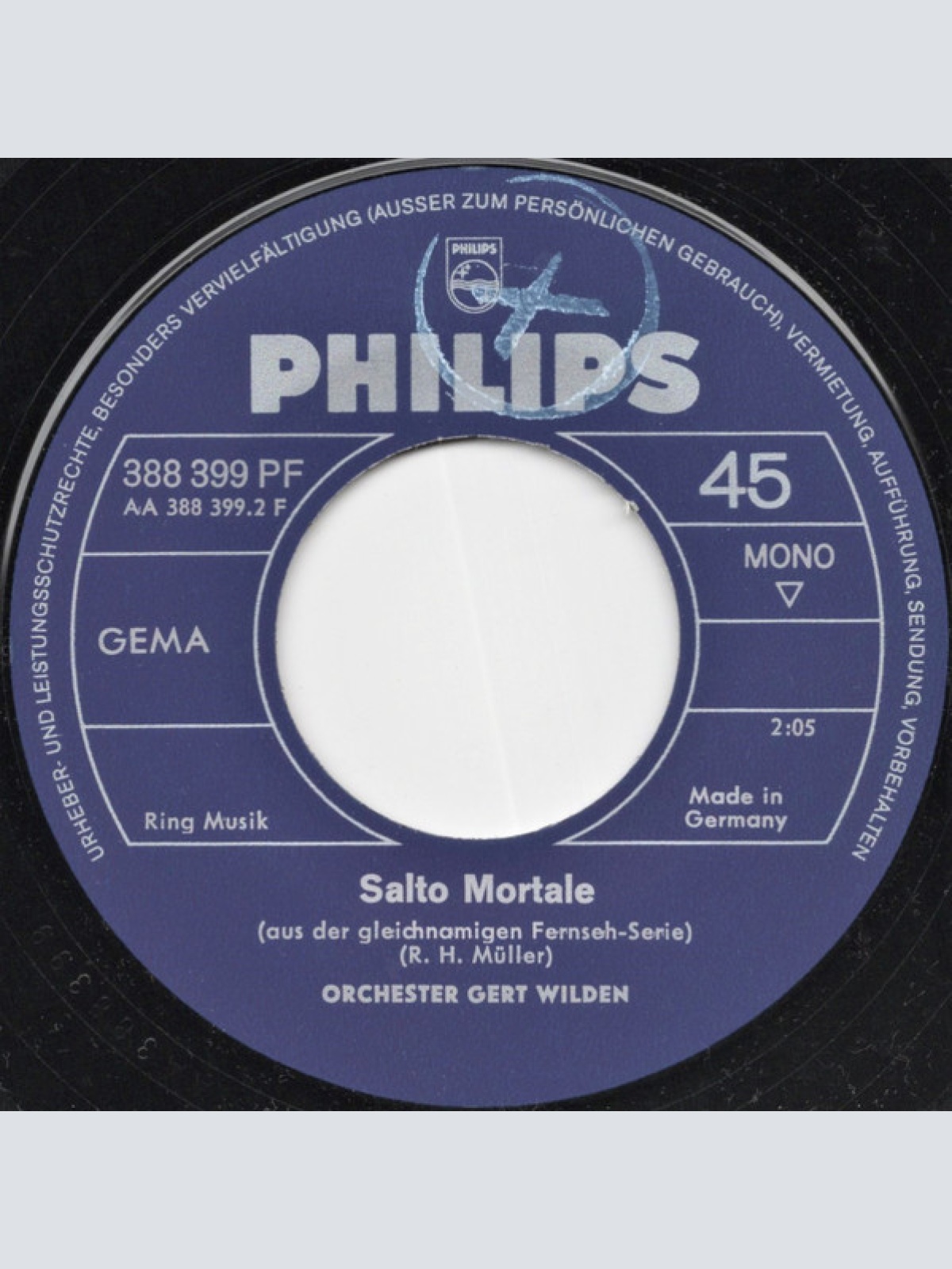 Vinyl / Heinz Erhardt, Orchester Gert Wilden* - Wir Bleiben Alle Am Ball / Salto Mortale