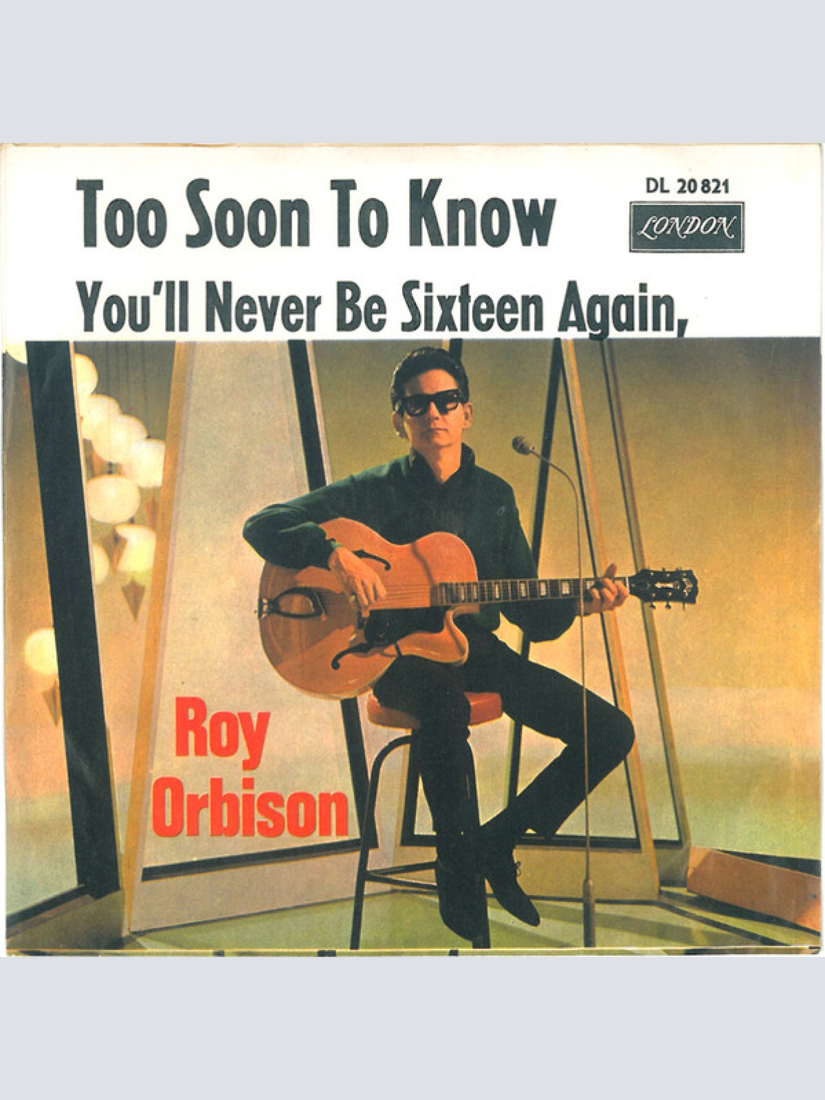 Vinyl / Roy Orbison - Too Soon To Know