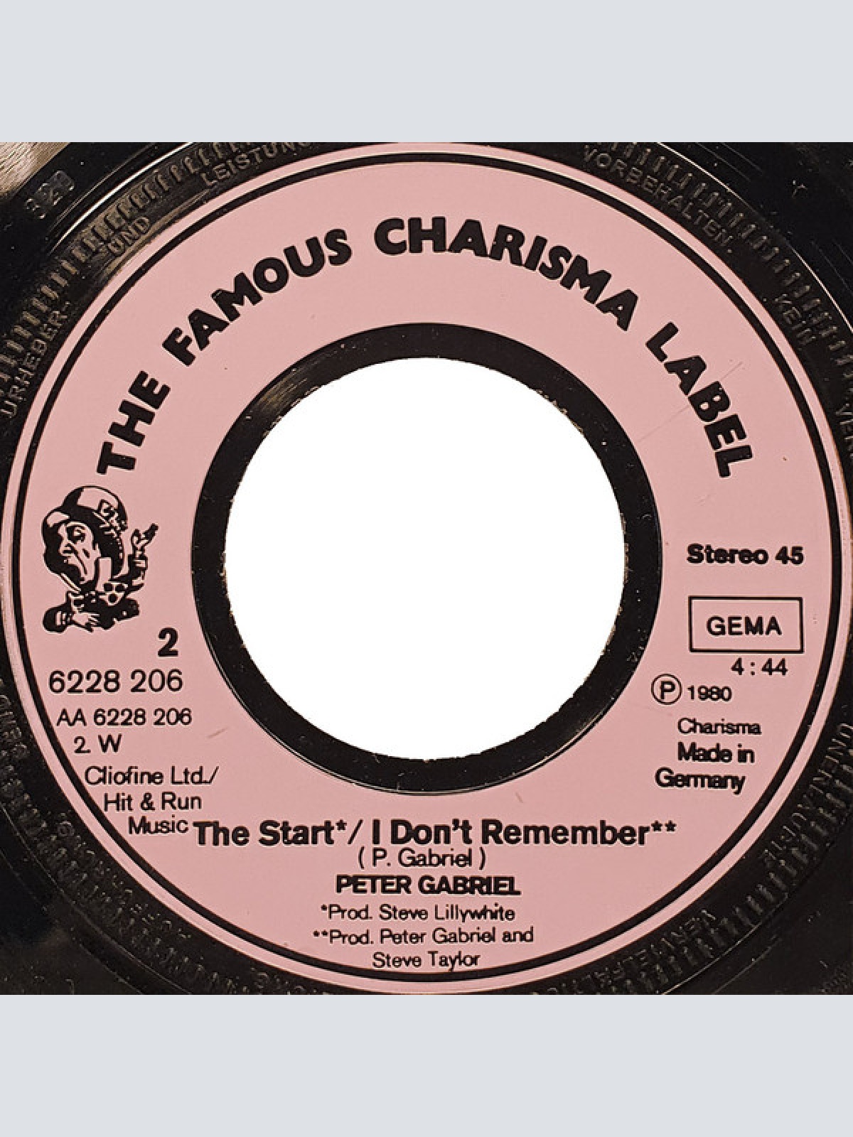 Vinyl / Peter Gabriel - Games Without Frontiers