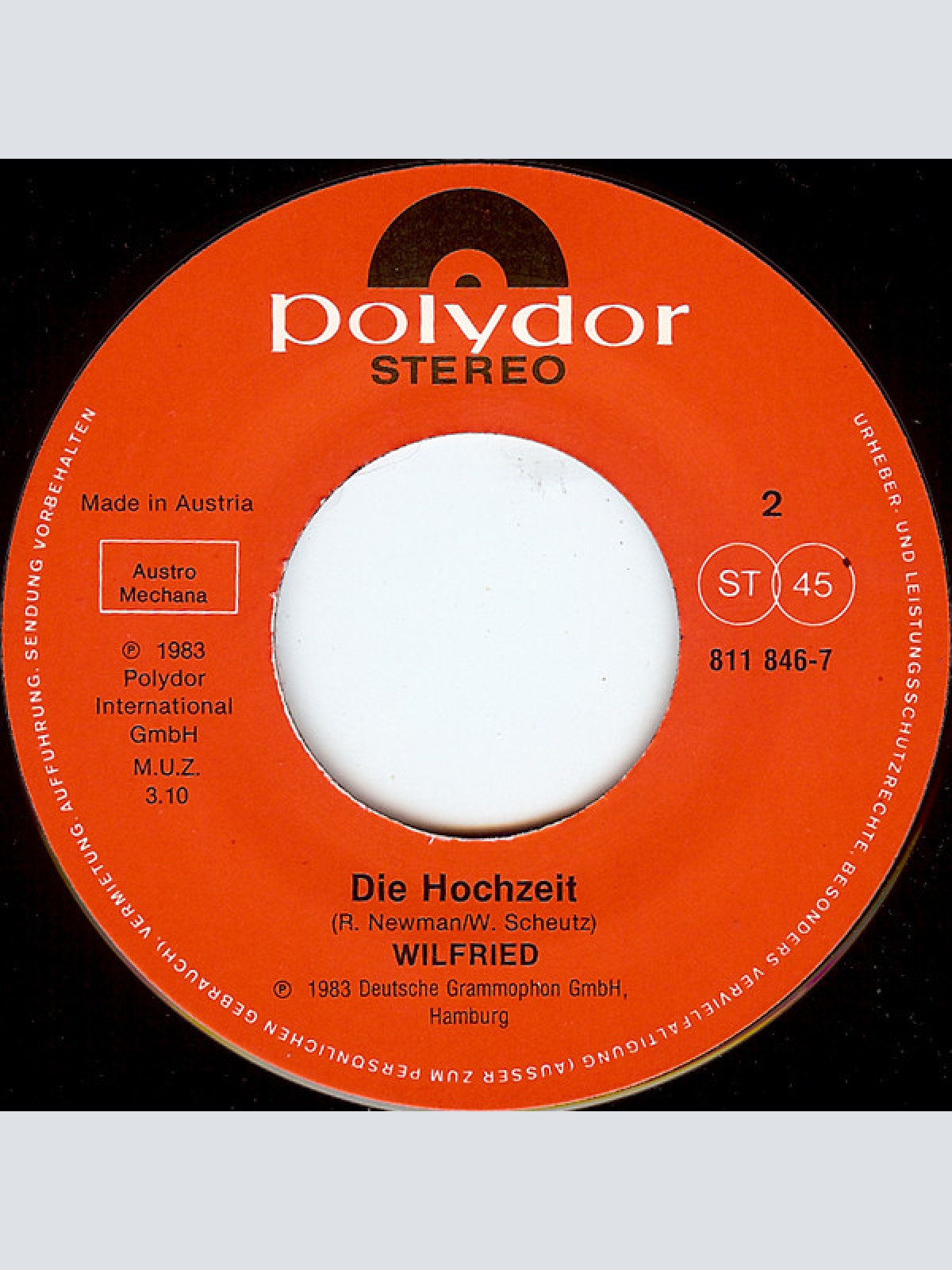 Vinyl / Wilfried - Mir San Alle Froh (Alles Leiwand)