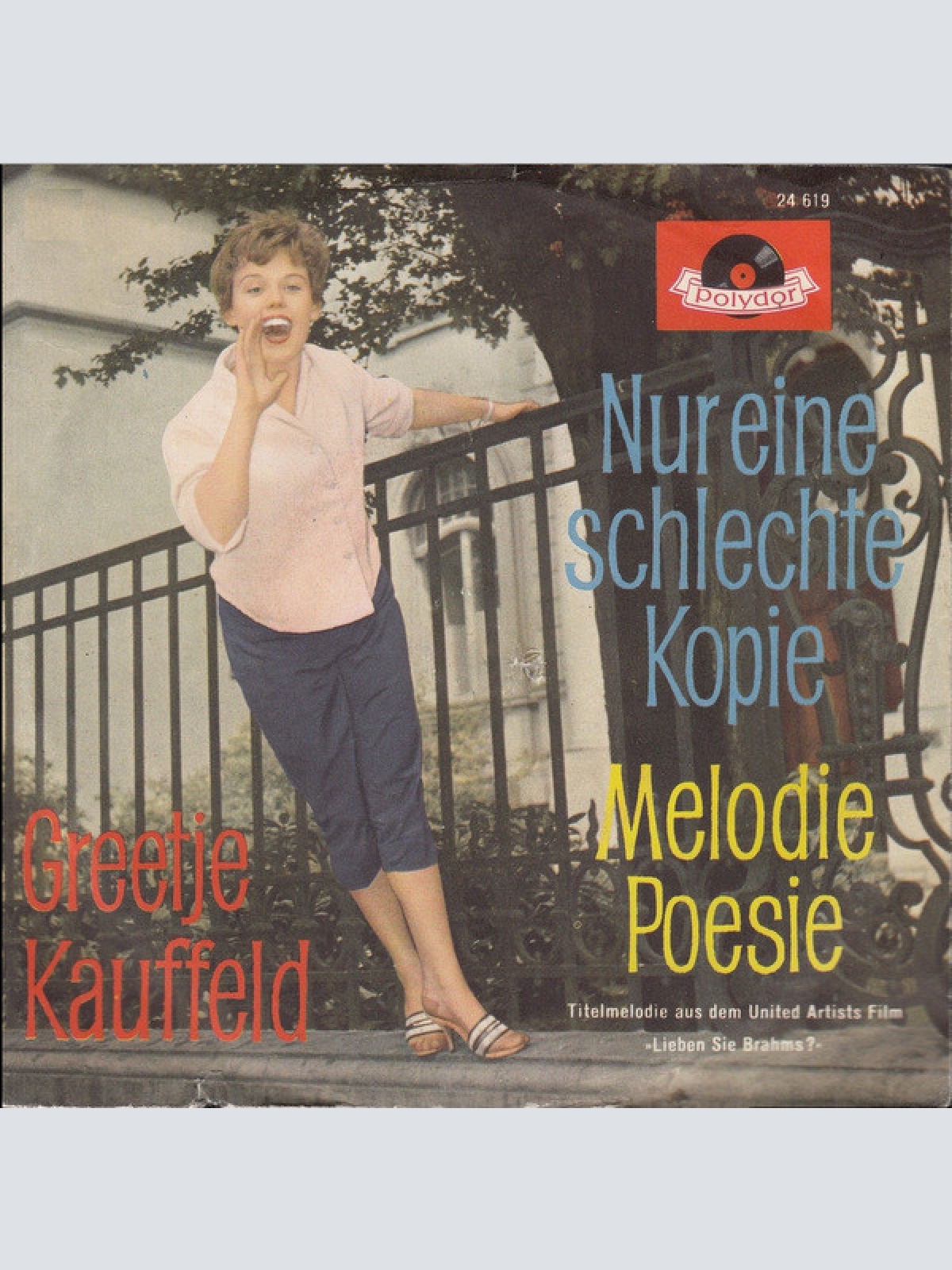 Vinyl / Greetje Kauffeld - Nur Eine Schlechte Kopie / Melodie Poesie