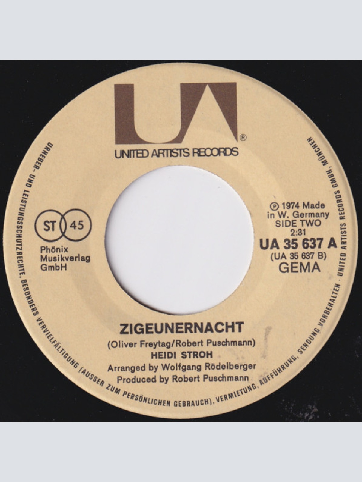 Vinyl / Heidi Stroh - Er Hat Mich Geliebt