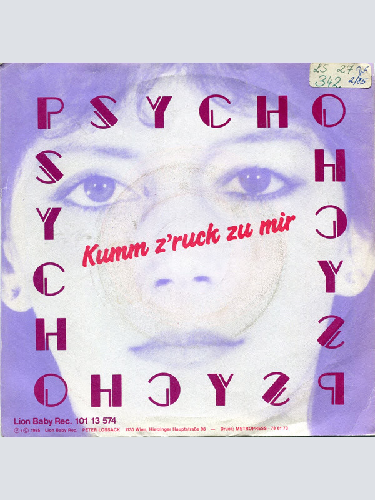 Vinyl / Psycho (32) - Kumm Z'ruck Zu Mir