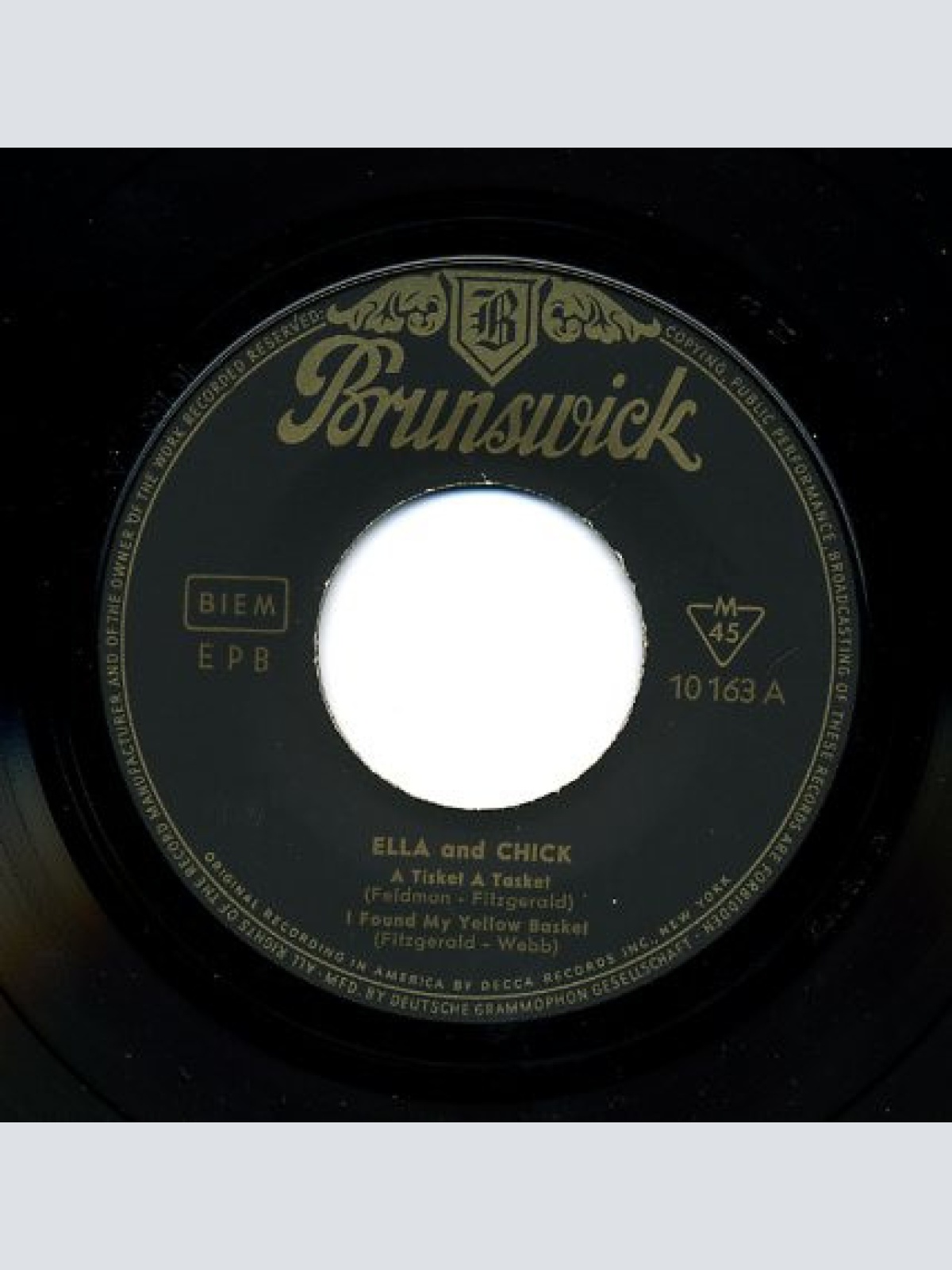 Vinyl / Ella* And Chick* - Ella And Chick