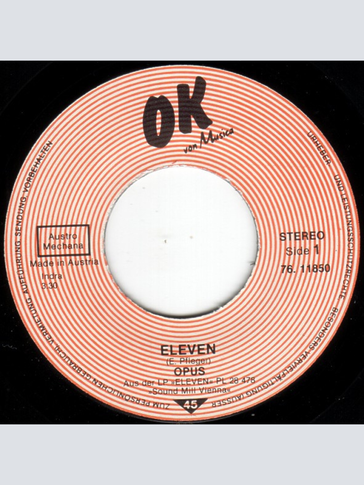 Vinyl / Opus - Eleven / Keep Your Mind