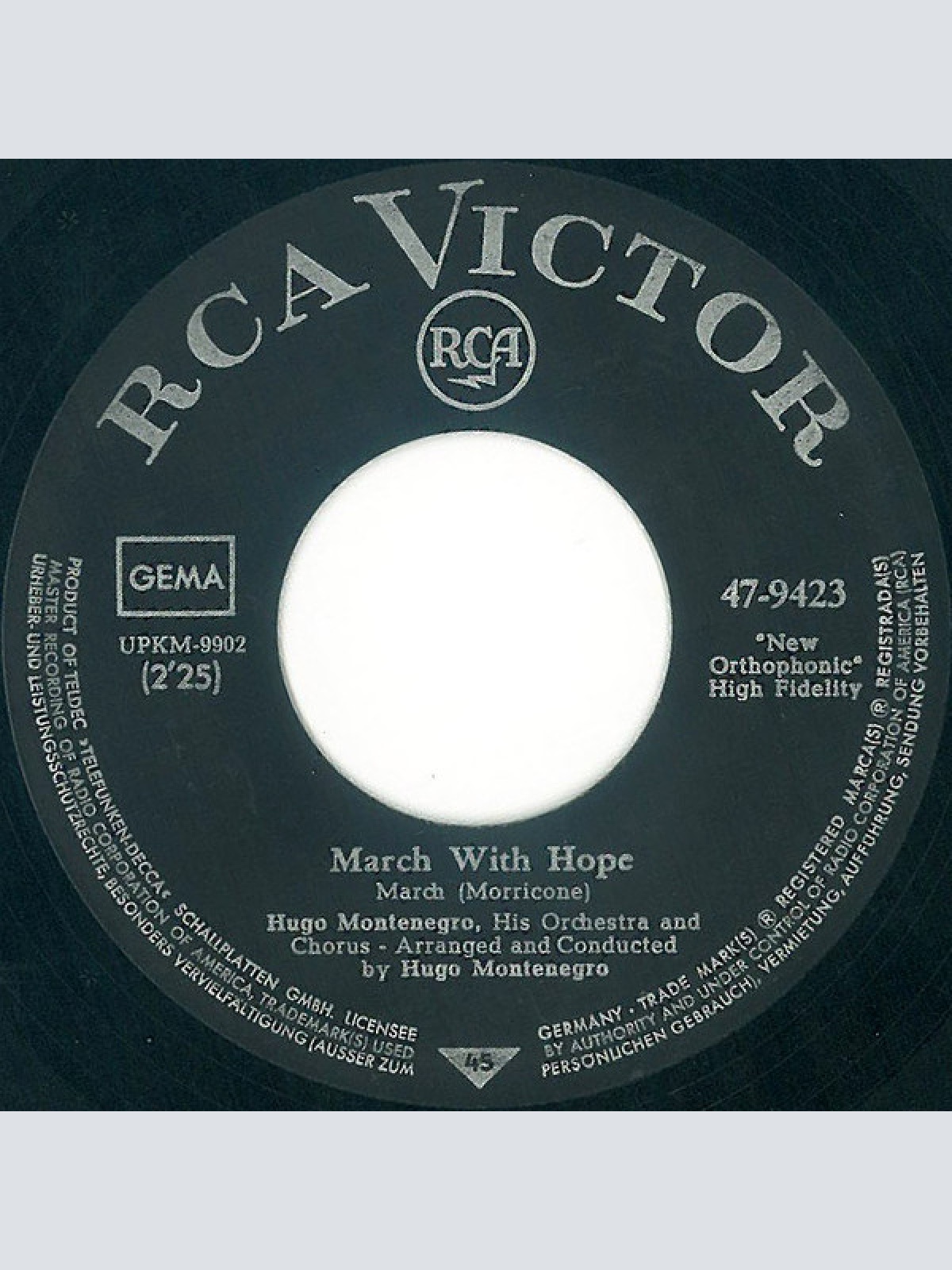 Vinyl / Hugo Montenegro, His Orchestra And Chorus - The Good, The Bad And The Ugly