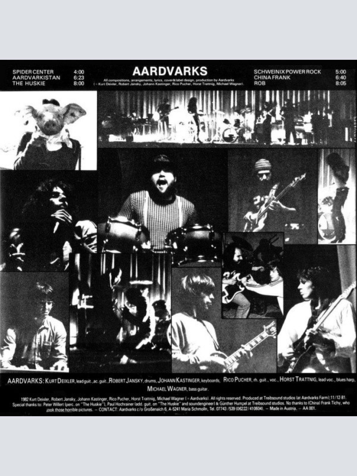 Vinyl / Aardvarks (3) - Aardvarks