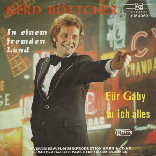 Vinyl / Gerd Böttcher - Für Gaby Tu Ich Alles