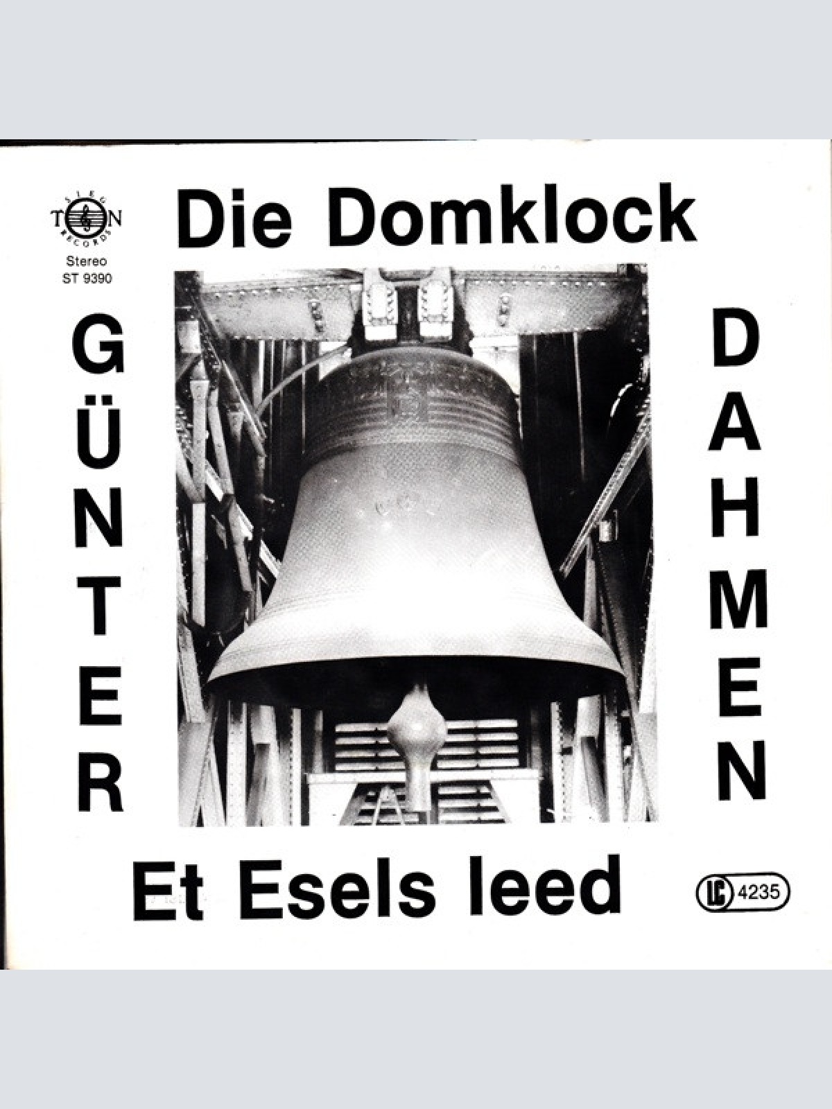 Vinyl / Günter Dahmen - Die Domklock