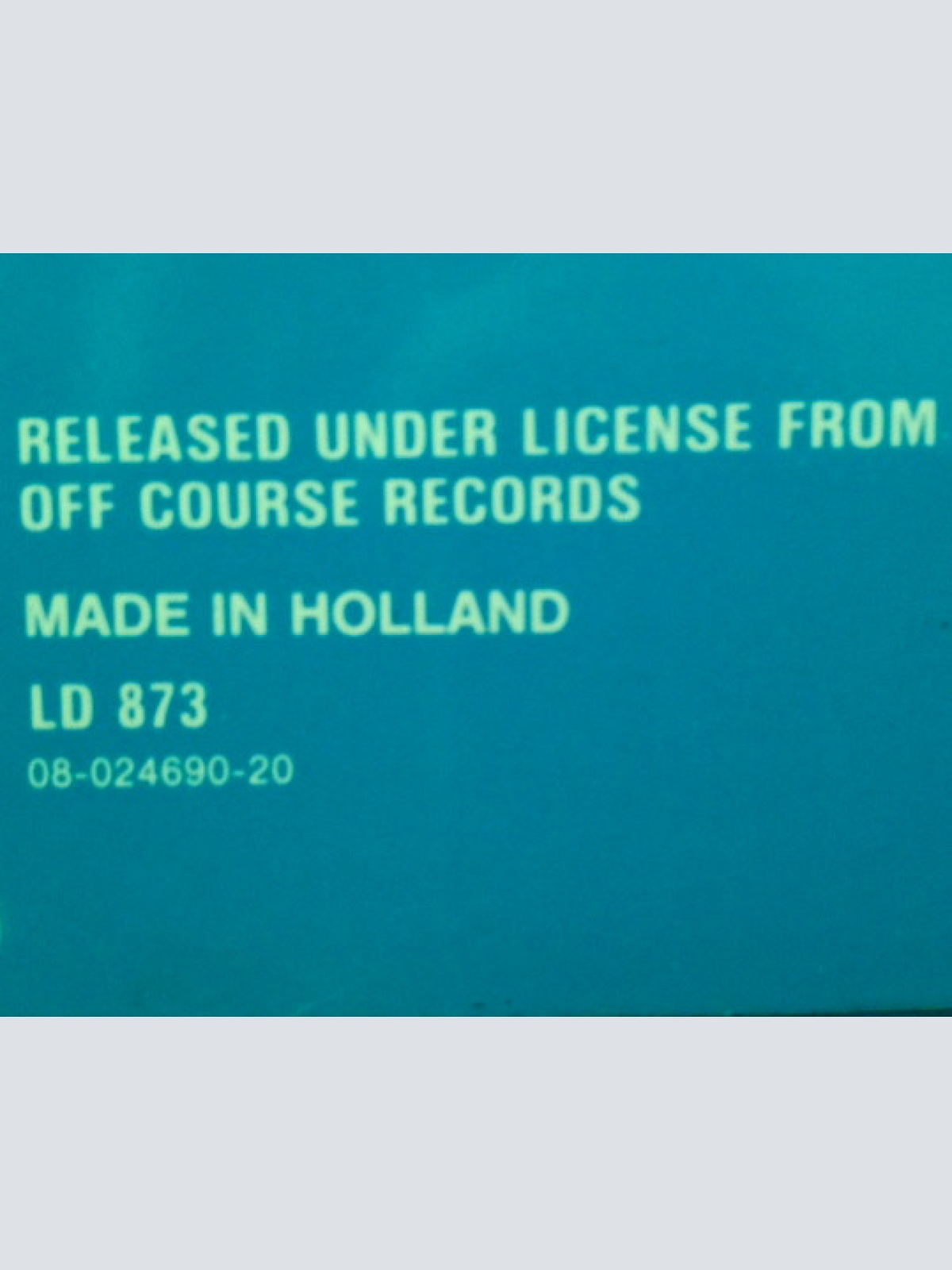 Vinyl / Grauzone - Eisbær