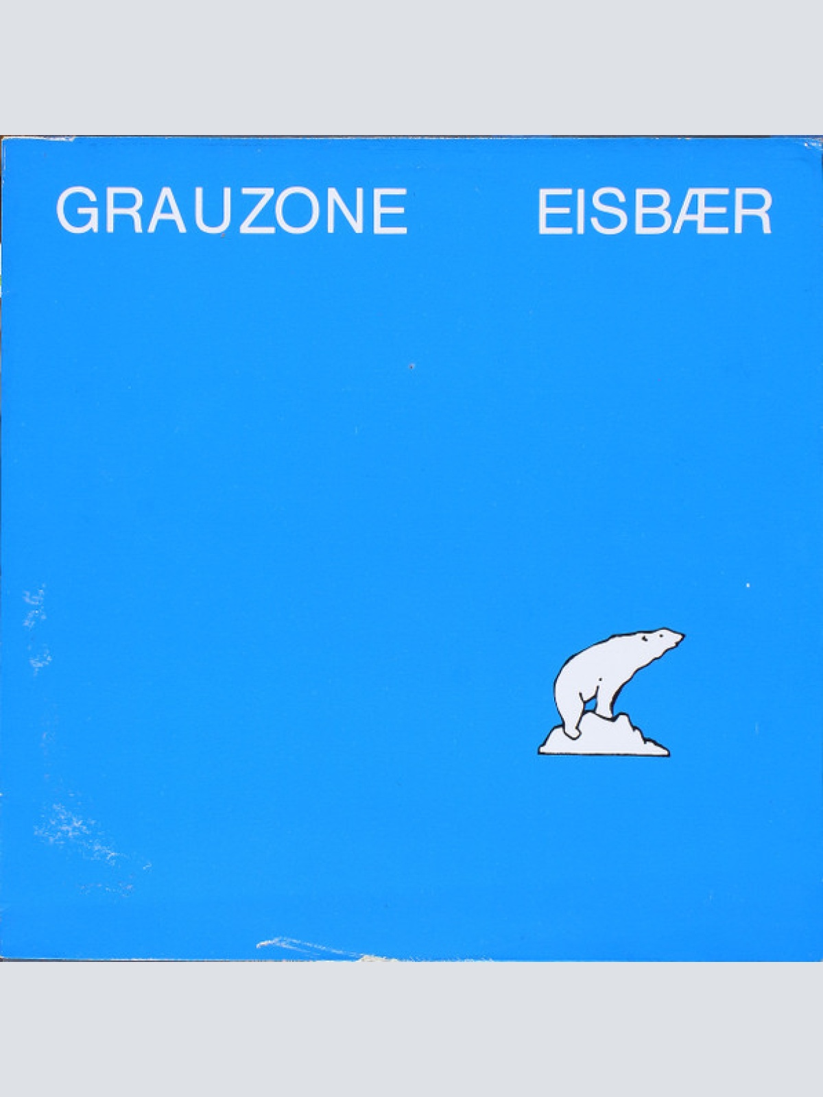 Vinyl / Grauzone - Eisbær