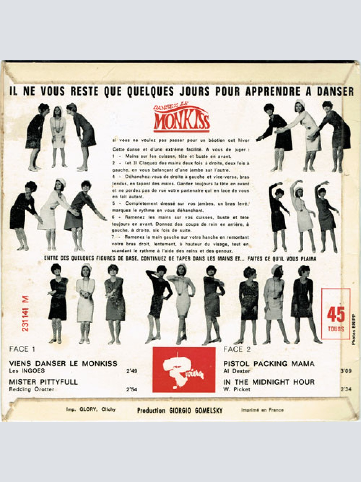 Vinyl / Les Ingoes* - Dansez Le Monkiss