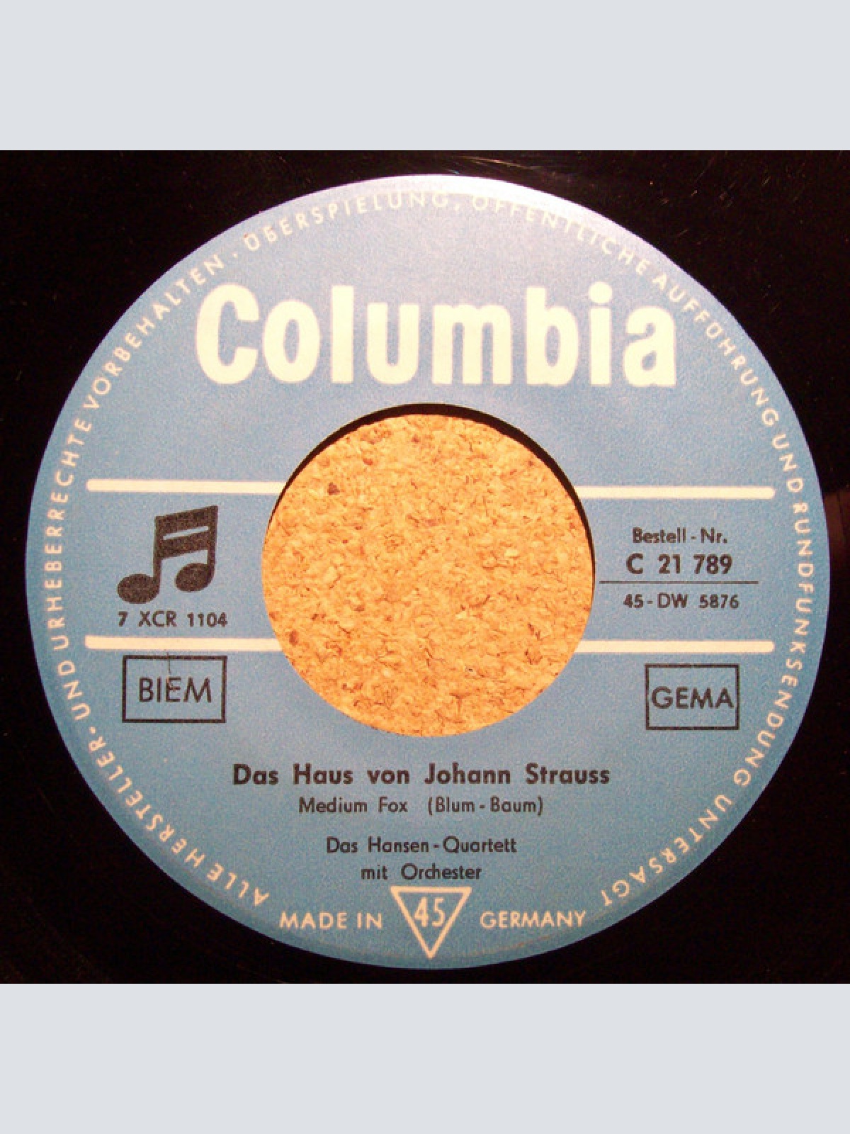 Vinyl / Das Hansen-Quartett - Jeder Hat Seine Kleinen Fehler