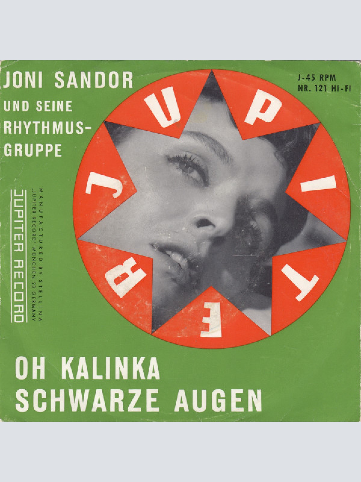 Vinyl / Joni Sandor And His Rythem-Group - Oh Kalinka / Schwarze Augen