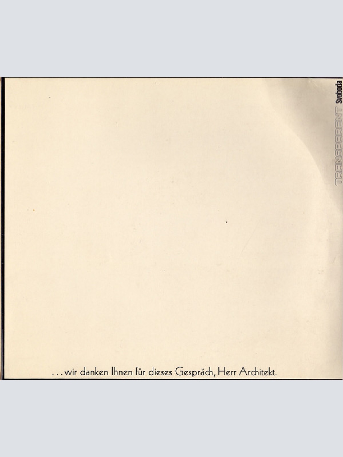 Vinyl / Various - Also, Wenn Sie Mich Fragen...