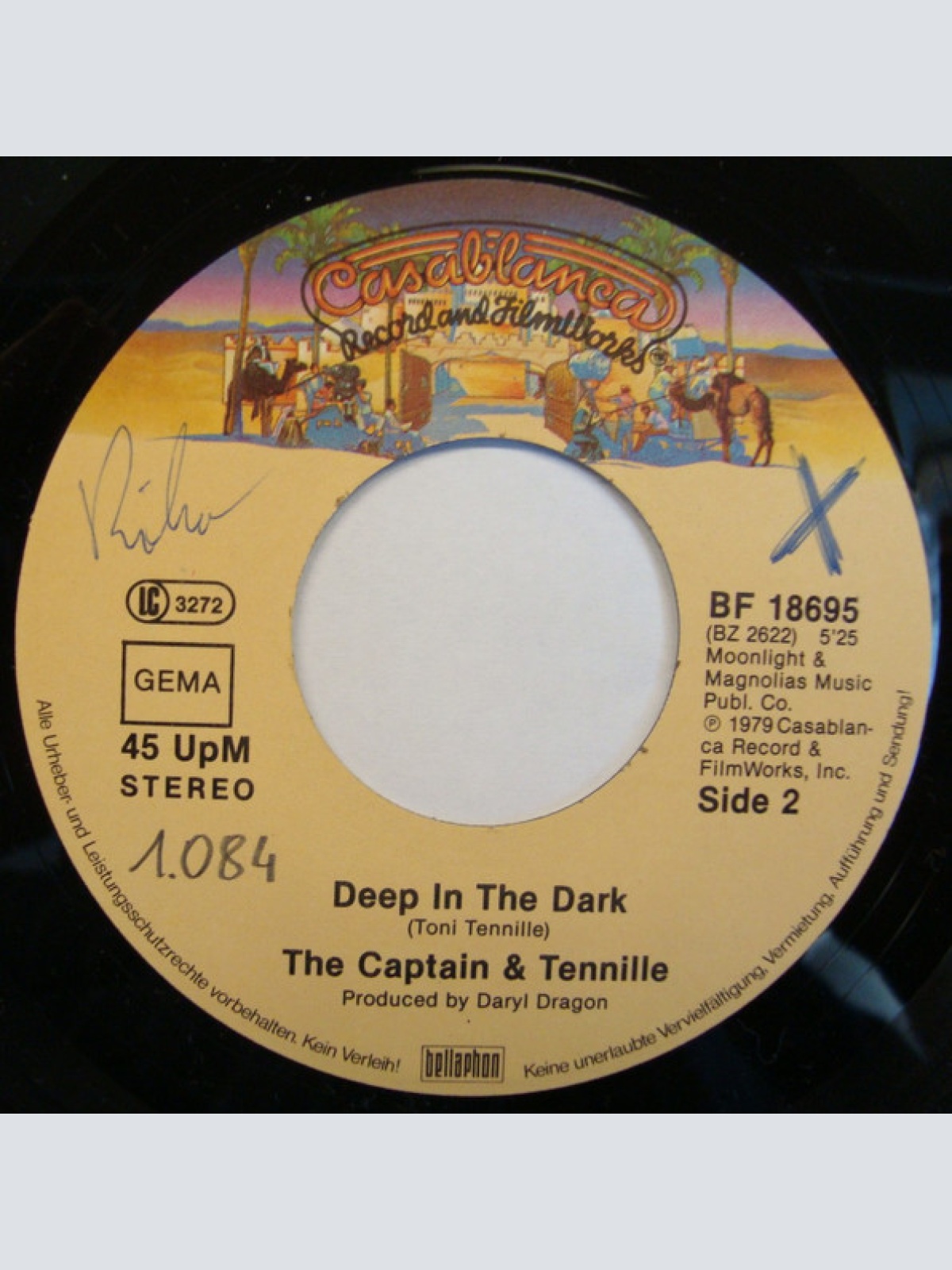 Vinyl / The Captain & Tennille* - Do That To Me One More Time / Deep In The Dark