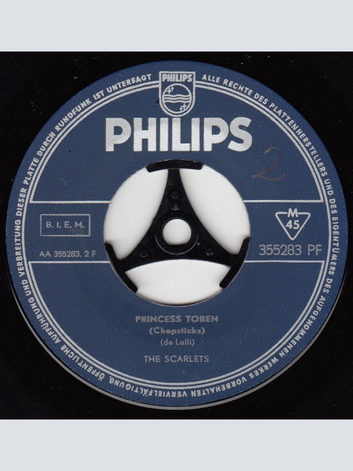 Vinyl / The Scarlets - Down Yonder / Princess Toben