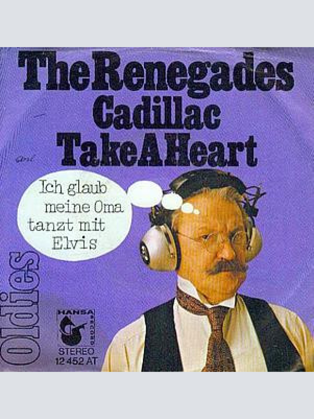 Vinyl / The Renegades (3) - Cadillac / Take A Heart