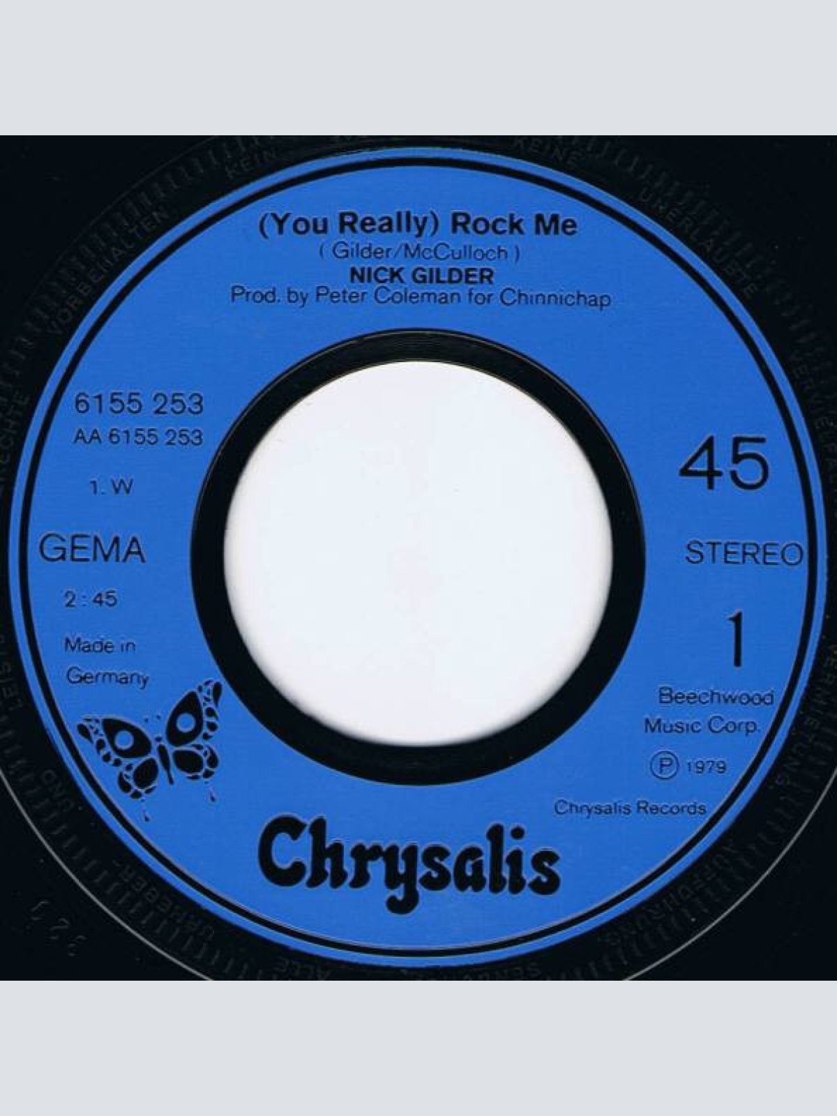 Vinyl / Nick Gilder - (You Really) Rock Me