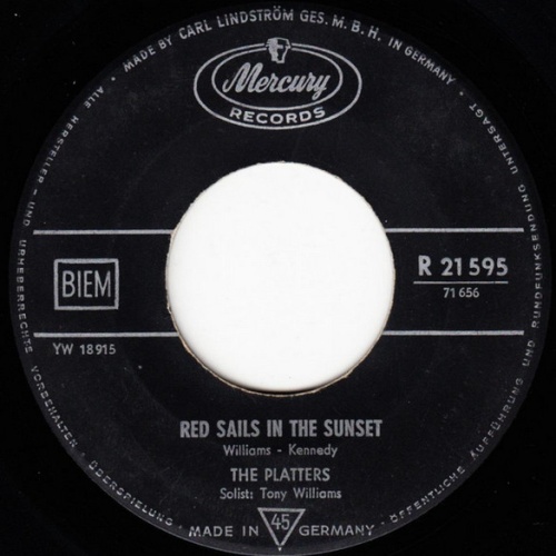Vinyl / The Platters - Red Sails In The Sunset / Sad River