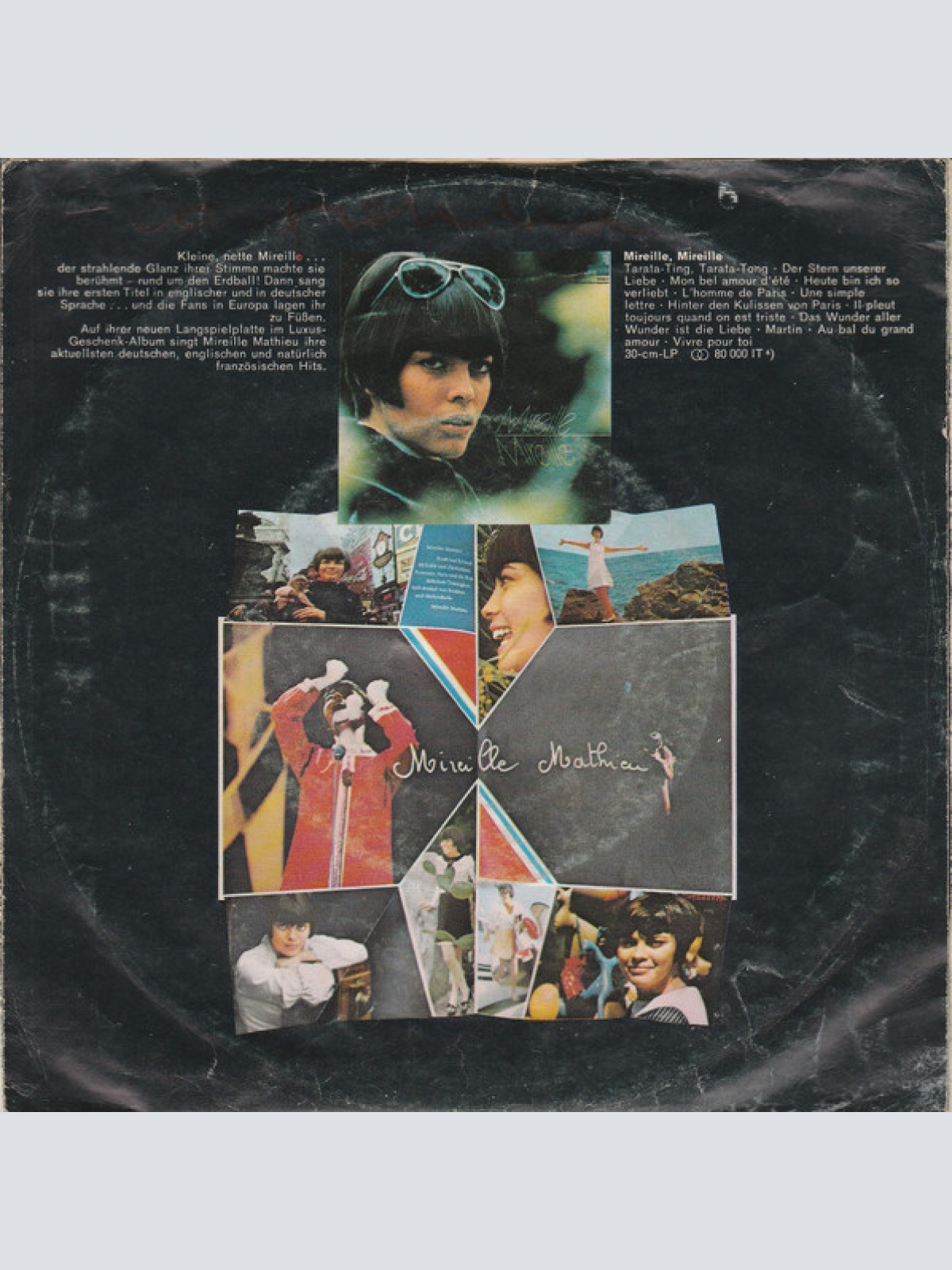 Vinyl / Mireille Mathieu - Pardonne-Moi Ce Caprice D'enfant / Pourquoi Le Monde Est Sans Amour