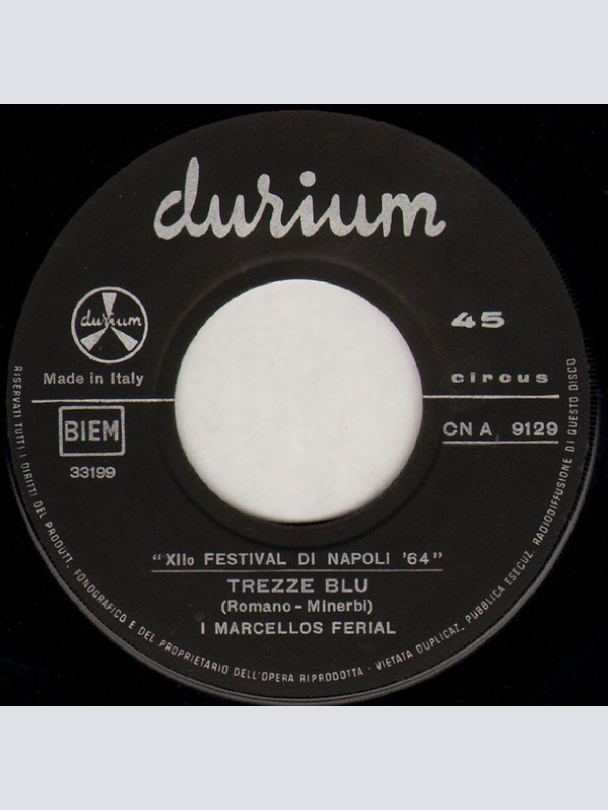 Vinyl / I Marcellos Ferial* - T'arricuorde Carmè