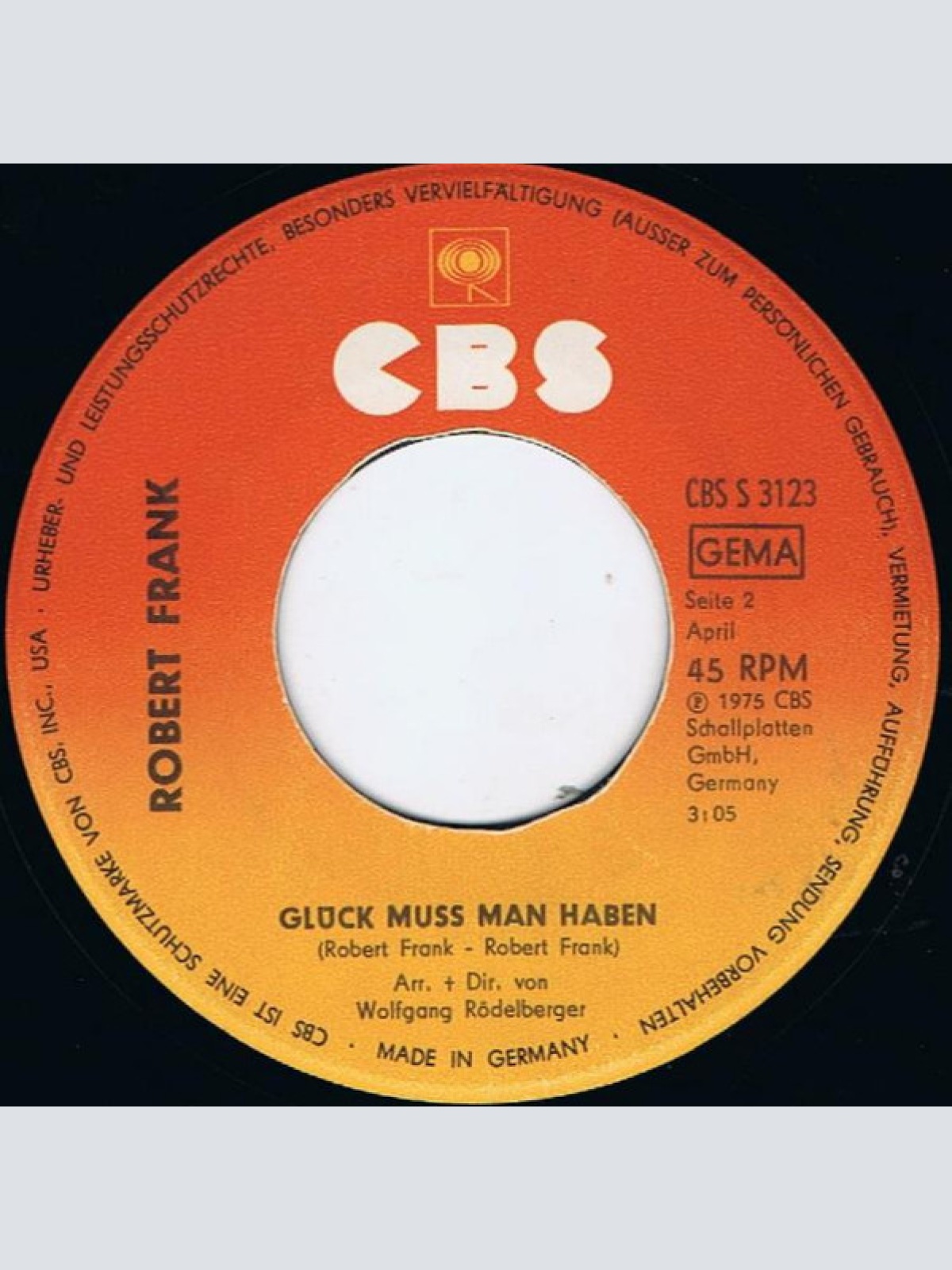 Vinyl / Robert Frank* - Ein Kind, Ein Mädchen, Eine Frau