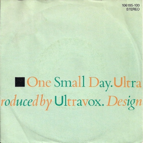 Vinyl / Ultravox - One Small Day