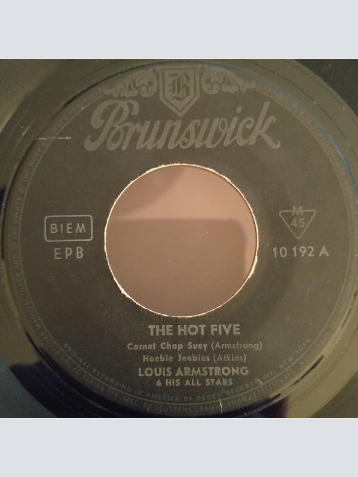 Vinyl / Louis Armstrong - The Hot Five