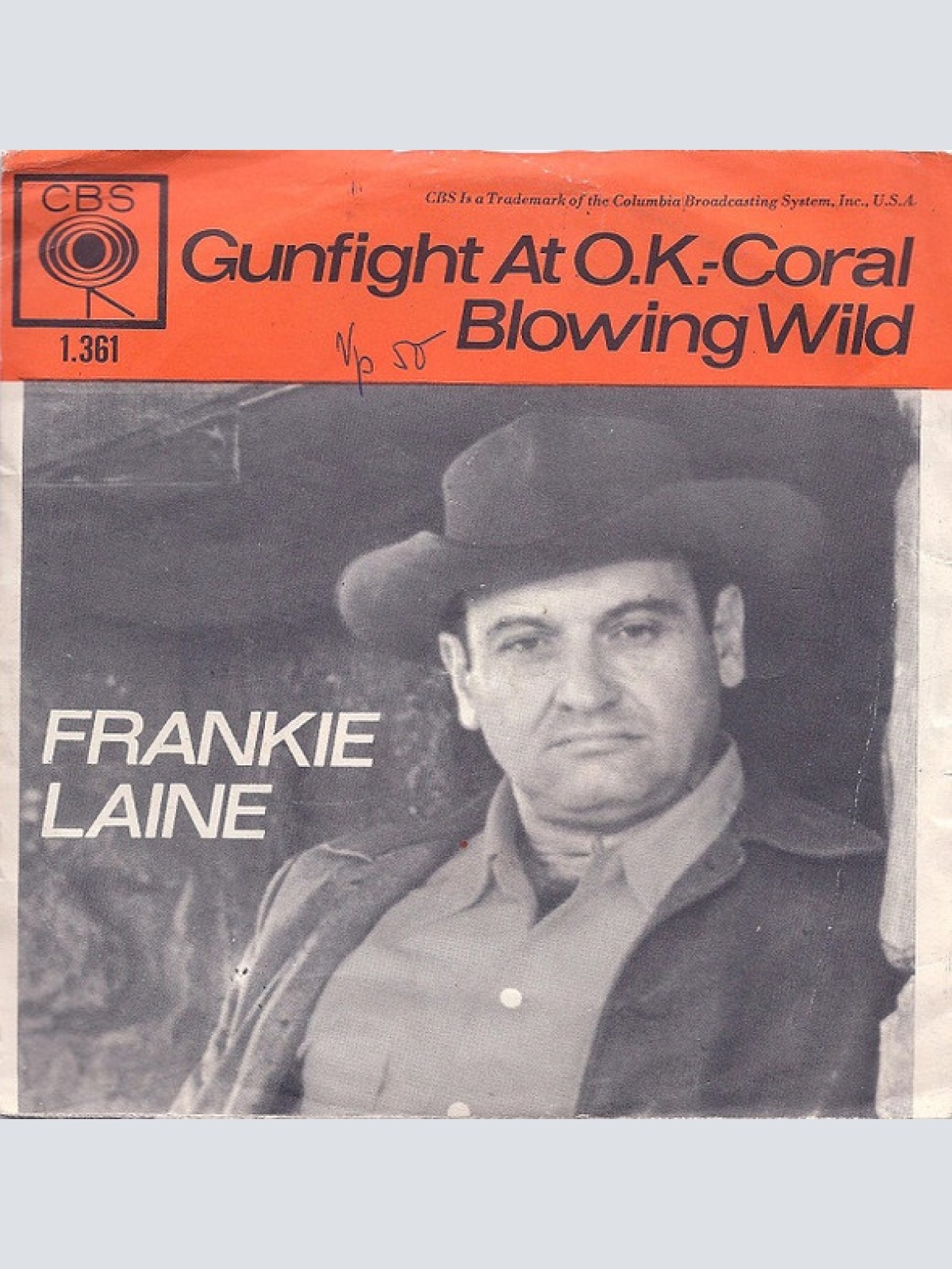 Vinyl / Frankie Laine - Gunfight At O.K. Corral / Blowing Wild