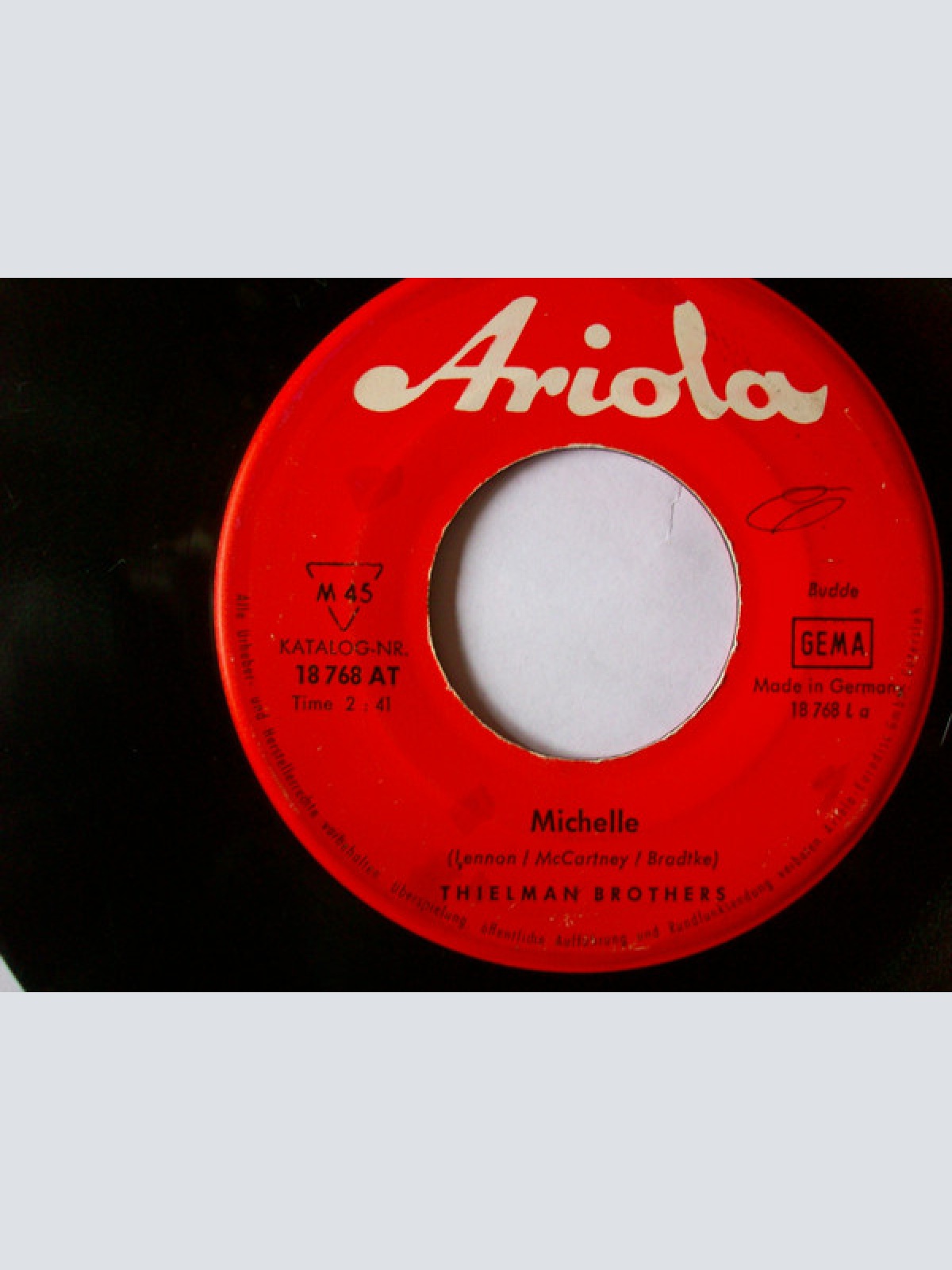 Vinyl / Tielman Brothers - Michelle