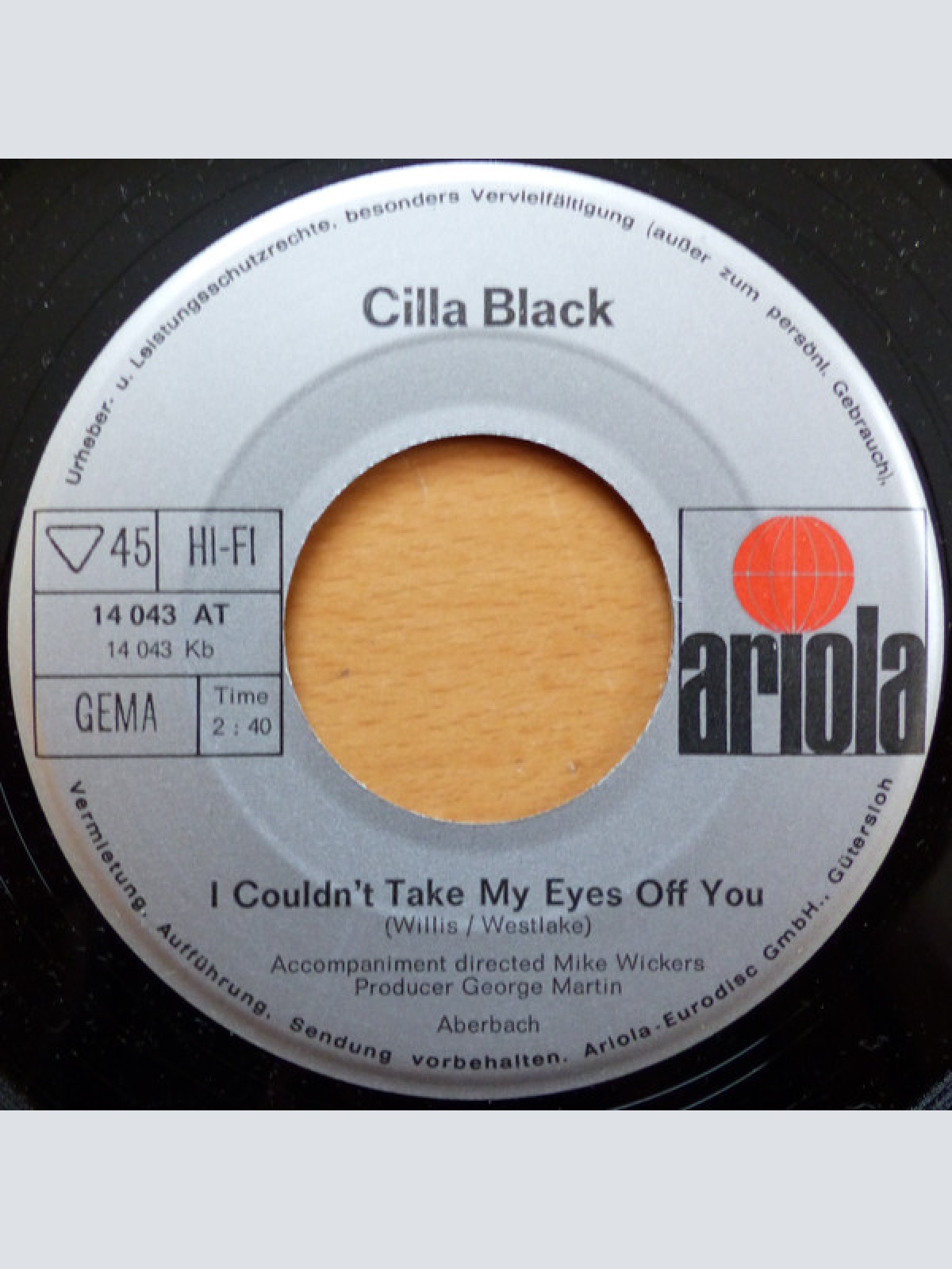 Vinyl / Cilla Black - Step Inside Love