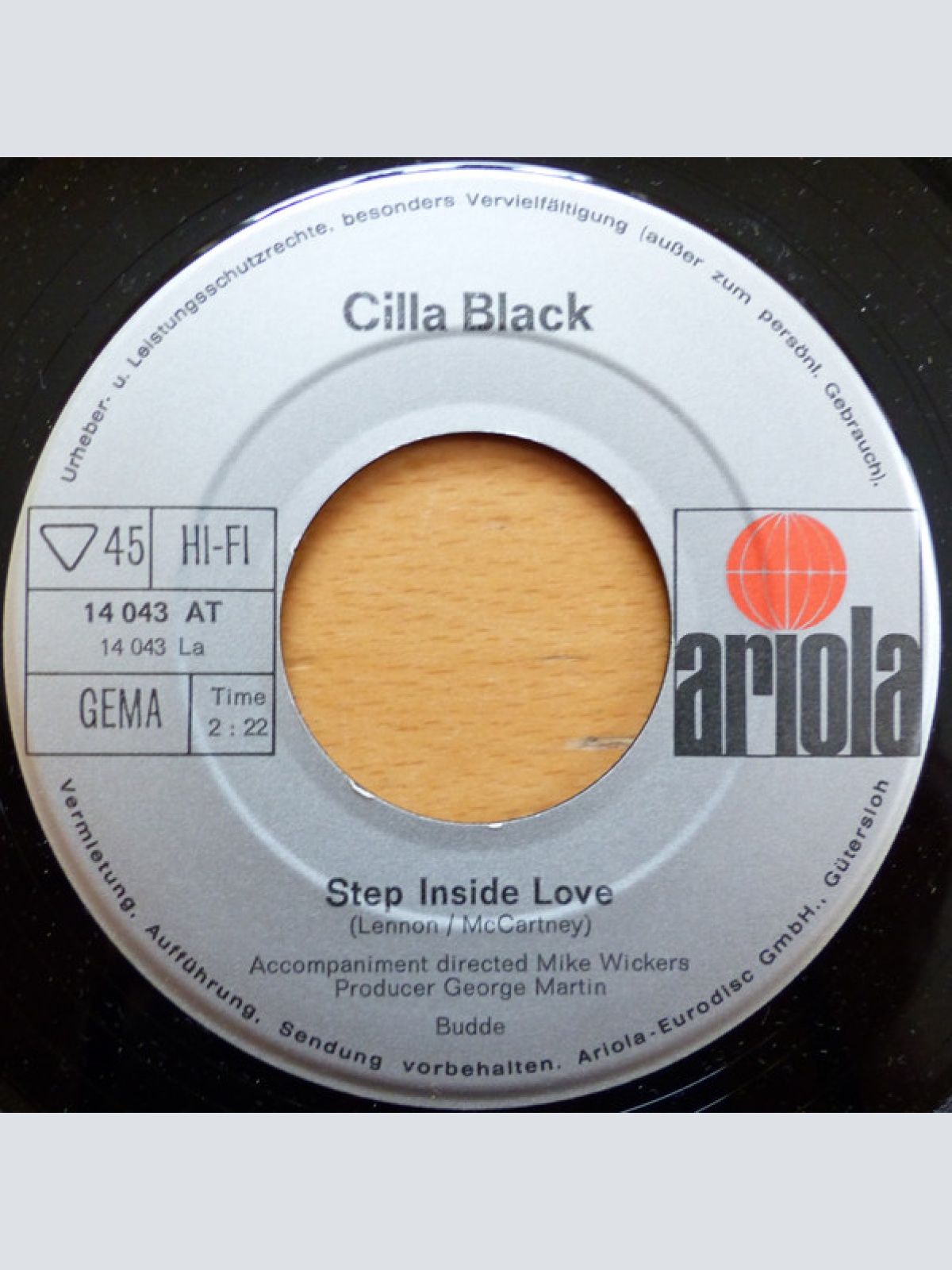 Vinyl / Cilla Black - Step Inside Love
