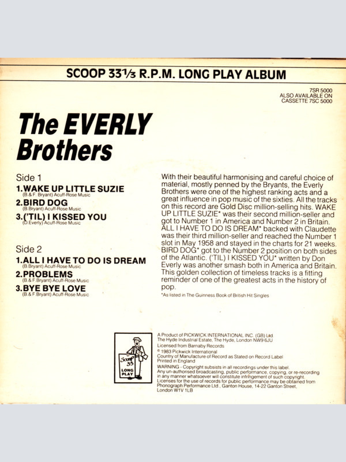Vinyl / The Everly Brothers* - The Everly Brothers