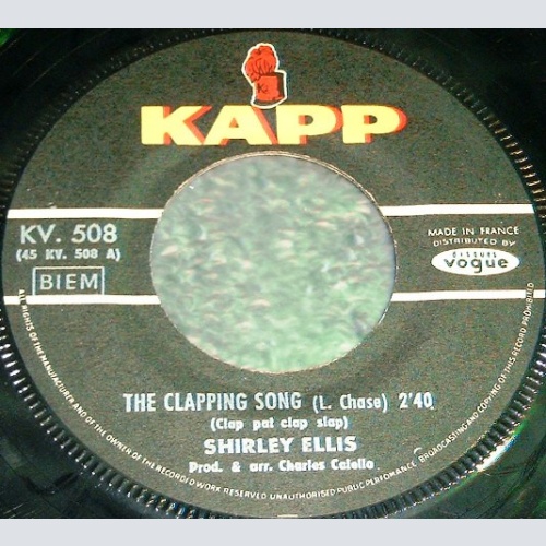 Vinyl / Shirley Ellis - The Clapping Song (Clap Pat Clap Slap)