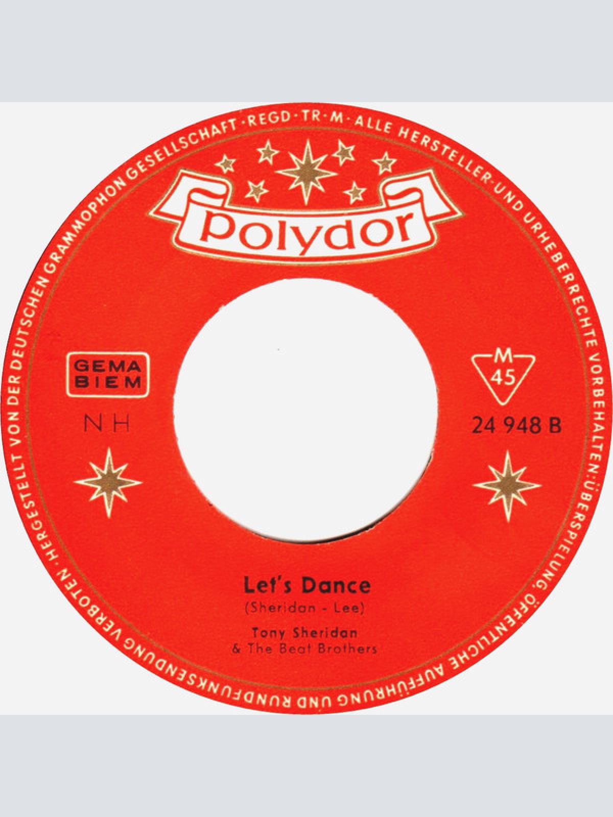 Vinyl / Tony Sheridan & The Beat Brothers* - Madison Kid