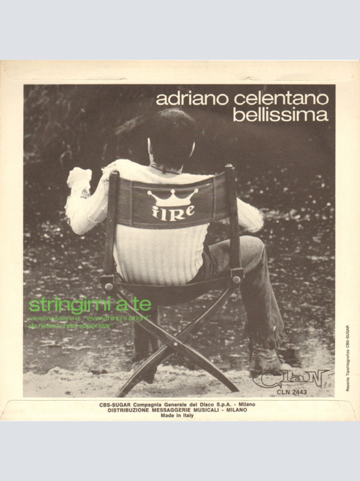 Vinyl / Adriano Celentano - Bellissima / Stringimi A Te