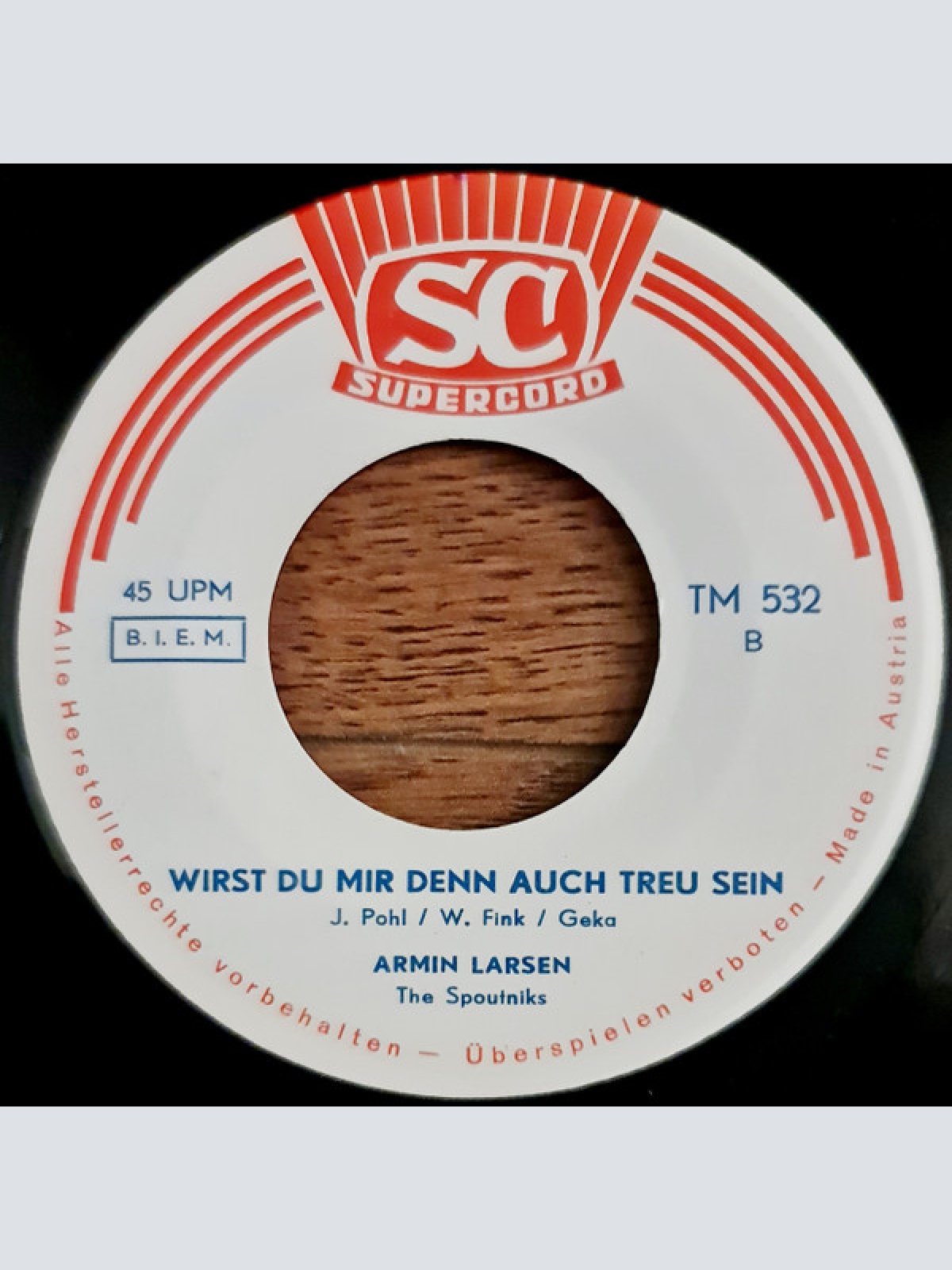 Vinyl / Armin Larsen, Die Sputniks - Heimwärts... / Wirst Du Mir Denn Auch Treu Sein