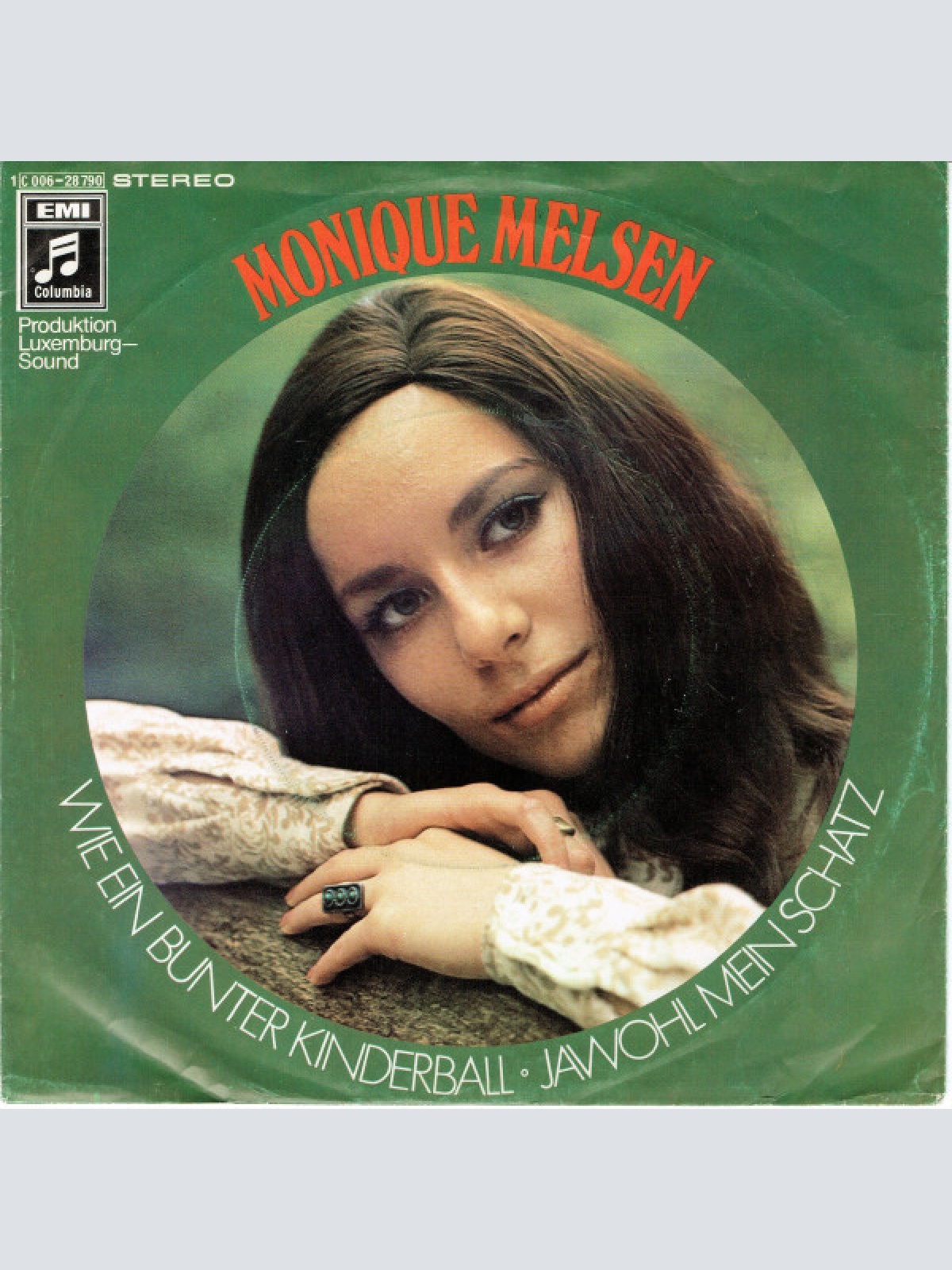 Vinyl / Monique Melsen - Wie Ein Bunter Kinderball / Jawohl, Mein Schatz