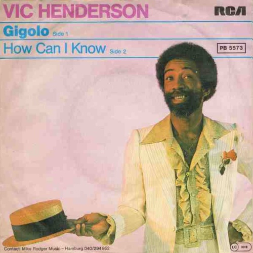 Vinyl / Vic Henderson - Gigolo