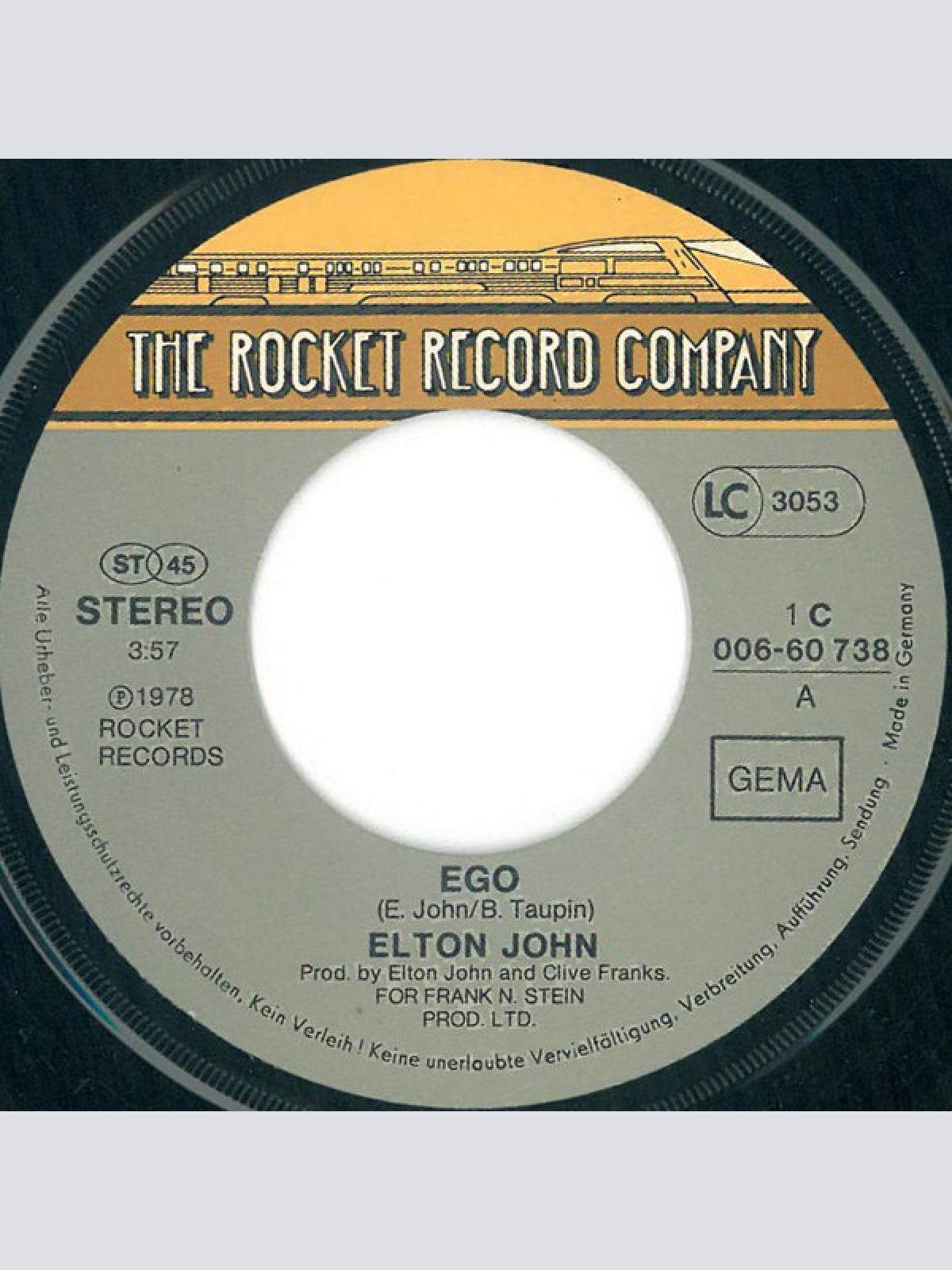 Vinyl / Elton John - Ego