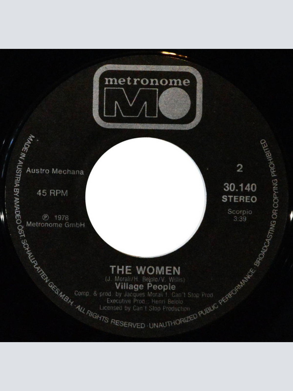 Vinyl / Village People - Y.M.C.A.