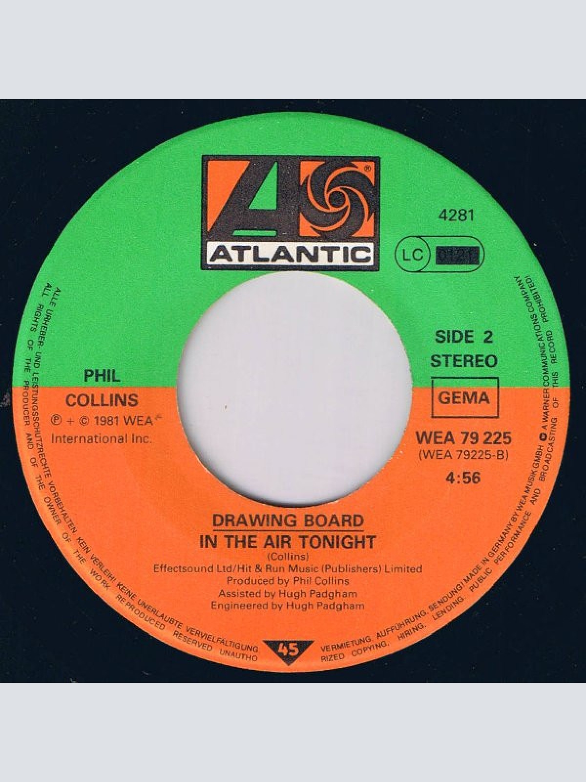 Vinyl / Phil Collins - If Leaving Me Is Easy