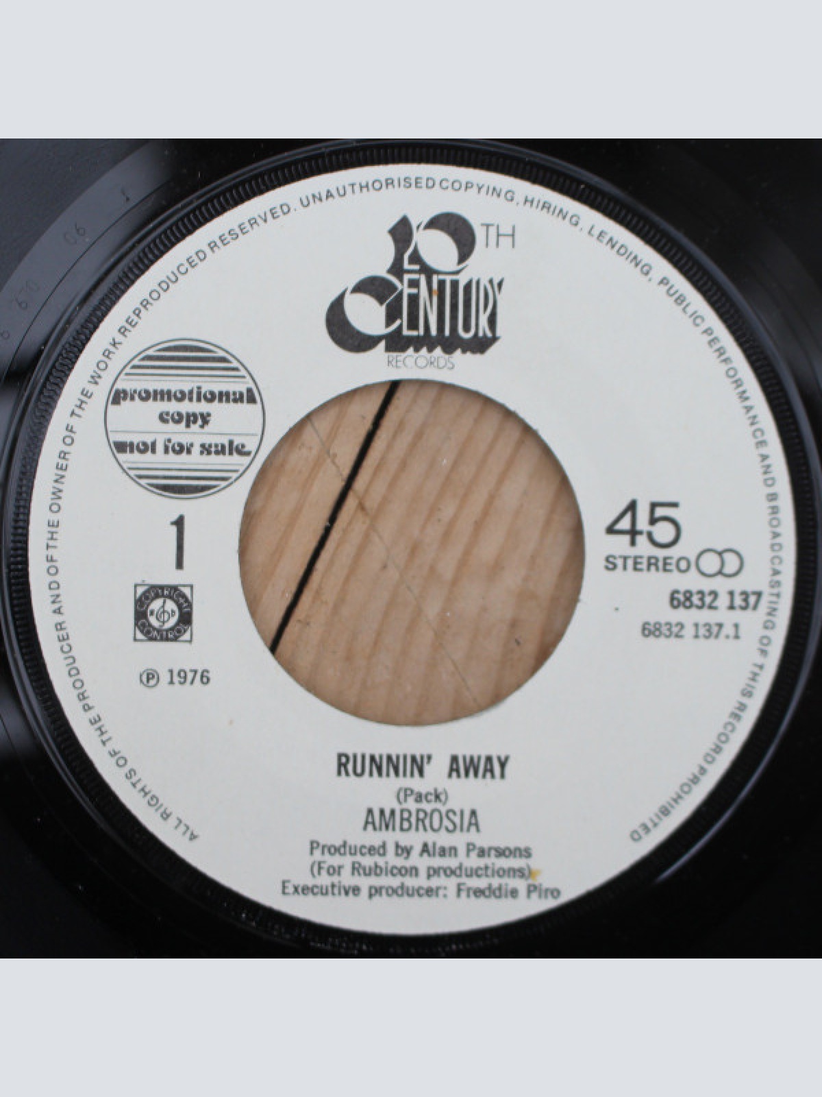 Vinyl / Ambrosia (2) - Running Away / Magical Mystery Tour