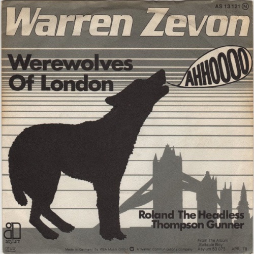 Vinyl / Warren Zevon - Werewolves Of London