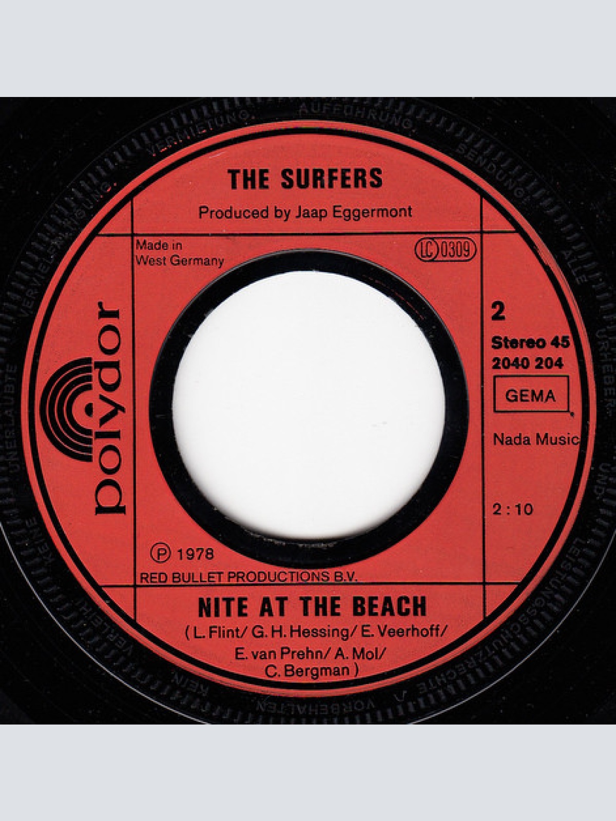 Vinyl / The Surfers - Windsurfin'